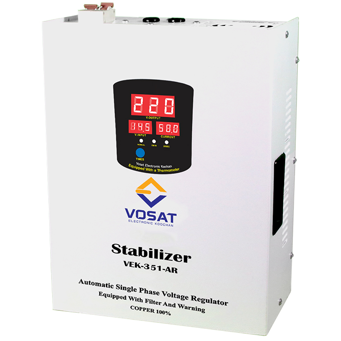  استابیلایزر,استابیلایزر (stabilizer) تک فاز,استابیلایزر تک فاز,استابیلایزر (stabilizer) تکفاز 15kva - 55 دیواری,ترانس15کیلو